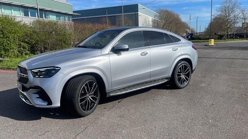 Used Mercedes GLE400 AMG line 381 HP (280 kW) 2024 Silver Coupe