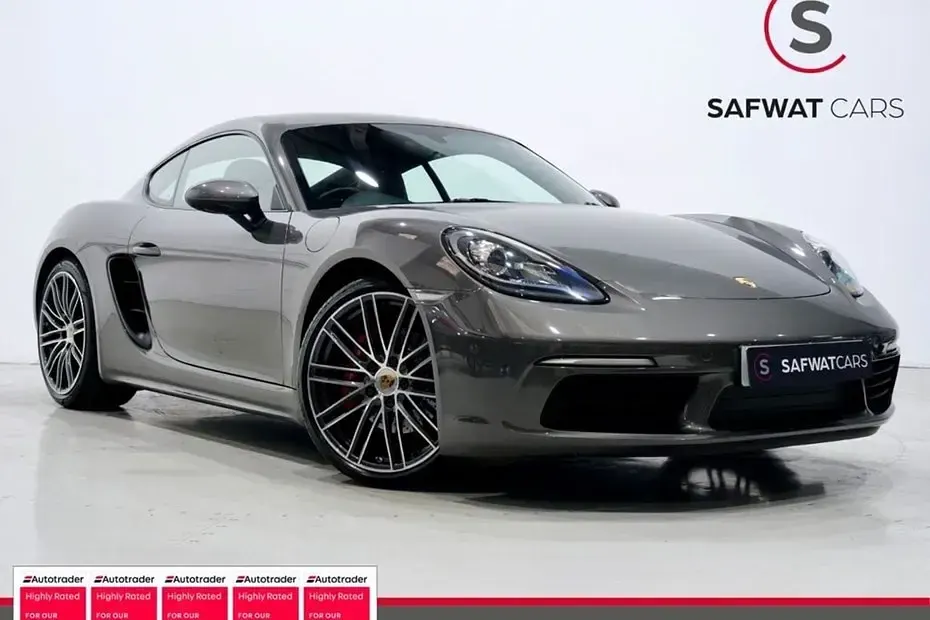 Used Porsche 718 Cayman 350 HP (257 kW) 2017 Grey Coupe