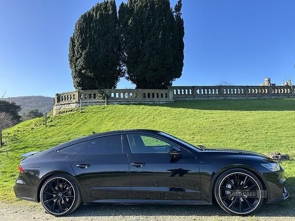Usado Audi A7 S-Line 340 CV (250 kW) 2019 Negro Berlina