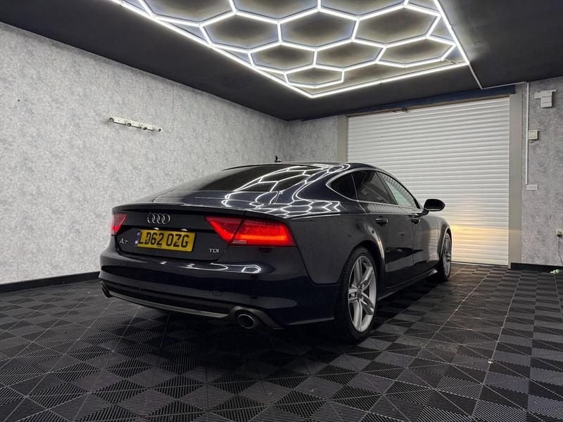 Used Audi A7 S-Line 2012 Blue Hatchback