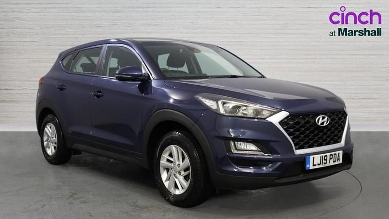 Used Hyundai Tucson 132 HP (97 kW) 2019 Blue SUV
