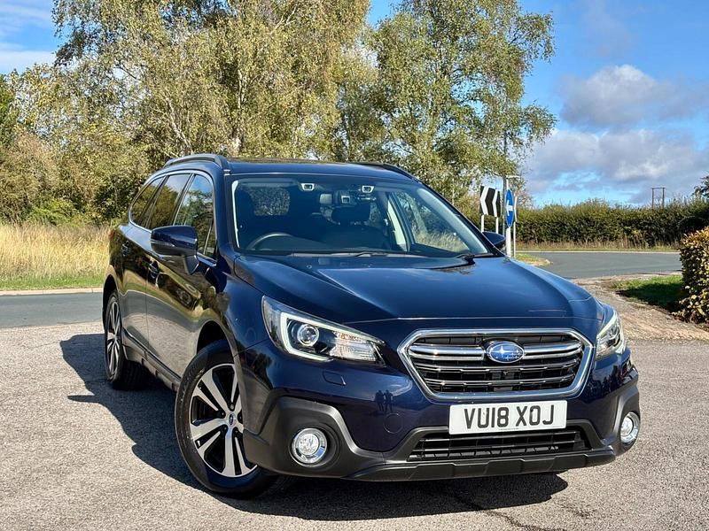 Blue Used 2018 Subaru Outback Premium SUV | £19,795 (Fair price) - Image 1/4