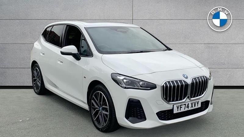 White Used 2024 BMW 230e Active Tourer M Sport MPV | £31,490 (Fair price) - Image 1/4