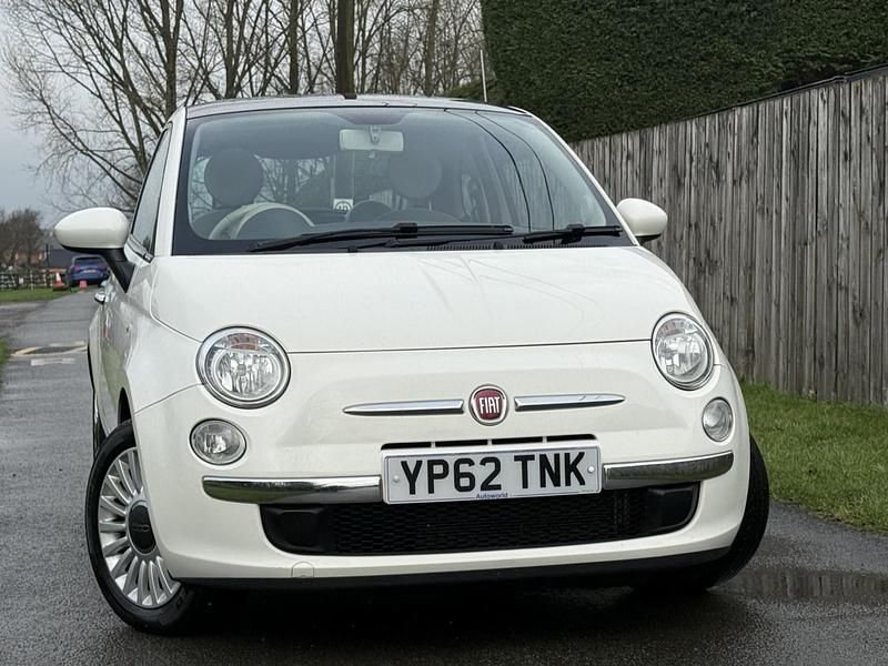 Used Fiat 500 Lounge 2012 White Hatchback