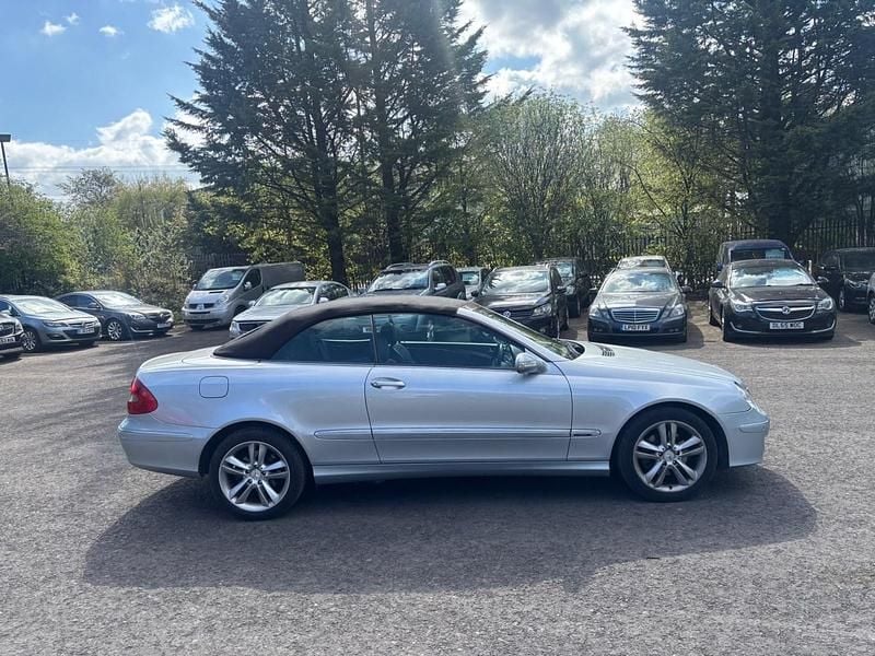 Używany Mercedes CLK280 Avantgarde 2006 Srebrny Kabriolet