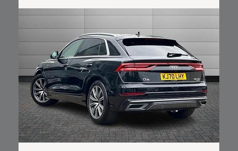 Używany Audi Q8 S-Line 286 KM (210 kW) 2020 Czarny SUV