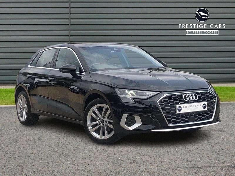 Black Used 2023 Audi A3 Sport Hatchback | £19,739 (Good price) - Image 1/4