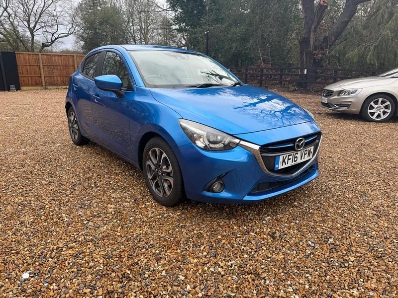 Used Mazda 2 Inclusive 2016 Blue Hatchback
