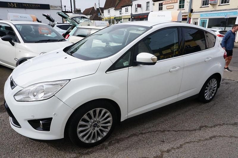 Used Ford C-MAX Titanium 115 HP (84 kW) 2013 White MPV