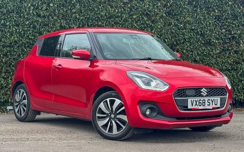 Usado Suzuki Swift SZ5 111 CV (81 kW) 2019 Rojo Utilitario