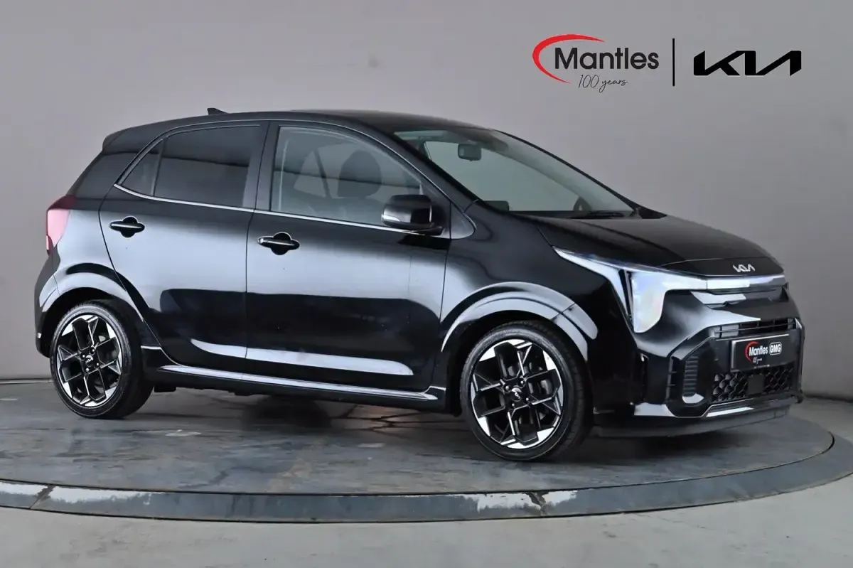 Used Kia Picanto GT-Line S 67 HP (49 kW) 2025 Black Hatchback