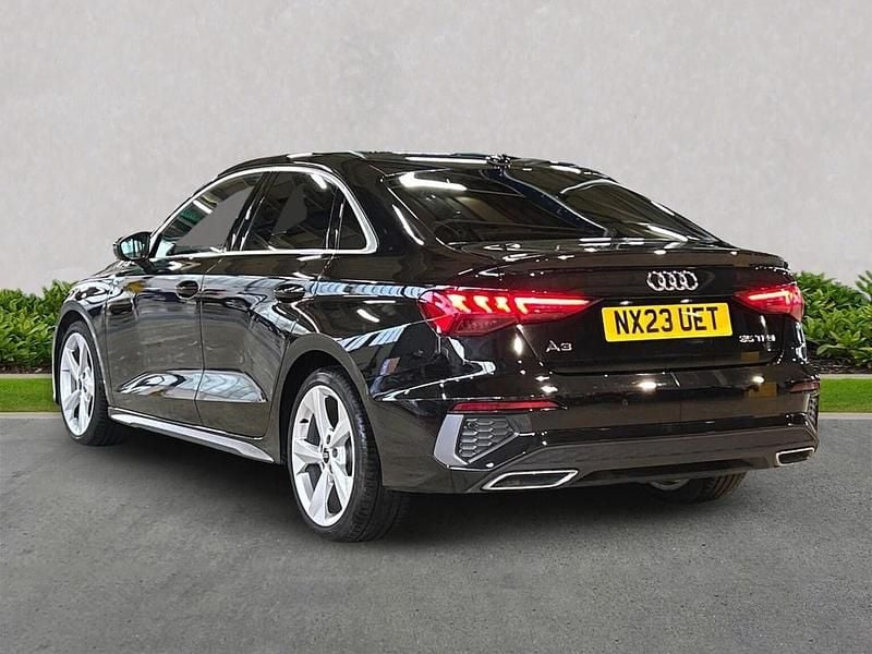 Used Audi A3 S-Line 147 HP (108 kW) 2023 Black Sedan