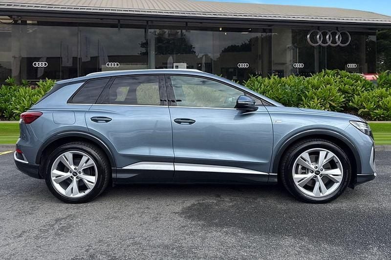 Used Audi Q4 e-tron S-Line 210 kW (286 HP) 2025 Blue SUV