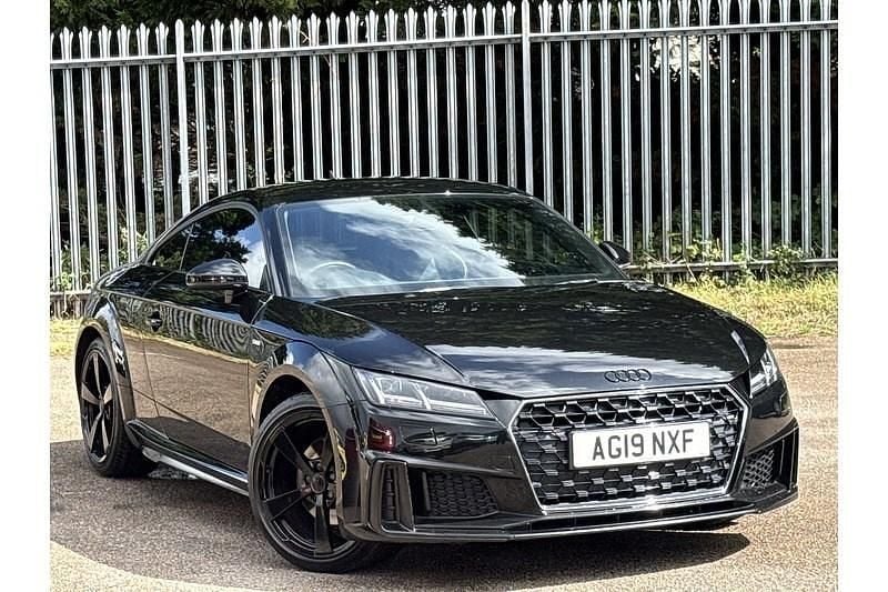Used Audi TT S-Line 245 HP (180 kW) 2019 Black Coupe