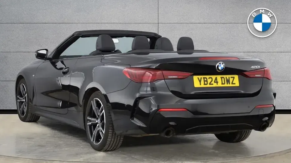 Used BMW 420 M Sport 181 HP (133 kW) 2024 Black Cabriolet