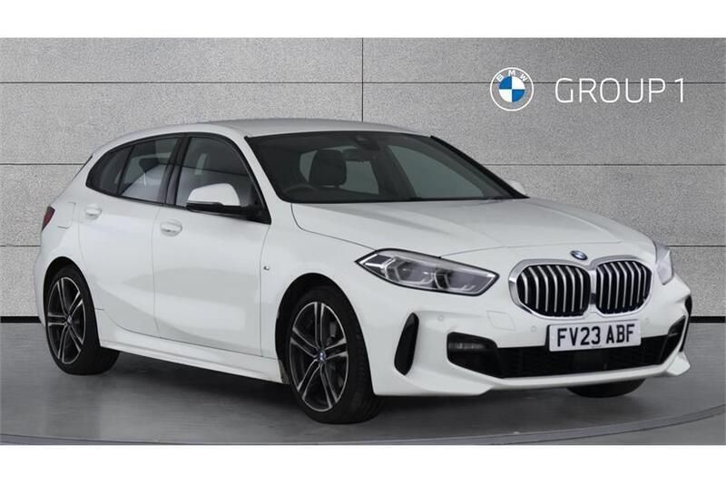Alpine white Used 2023 BMW 118 M Sport Hatchback | £22,990 (Fair price) - Image 1/4