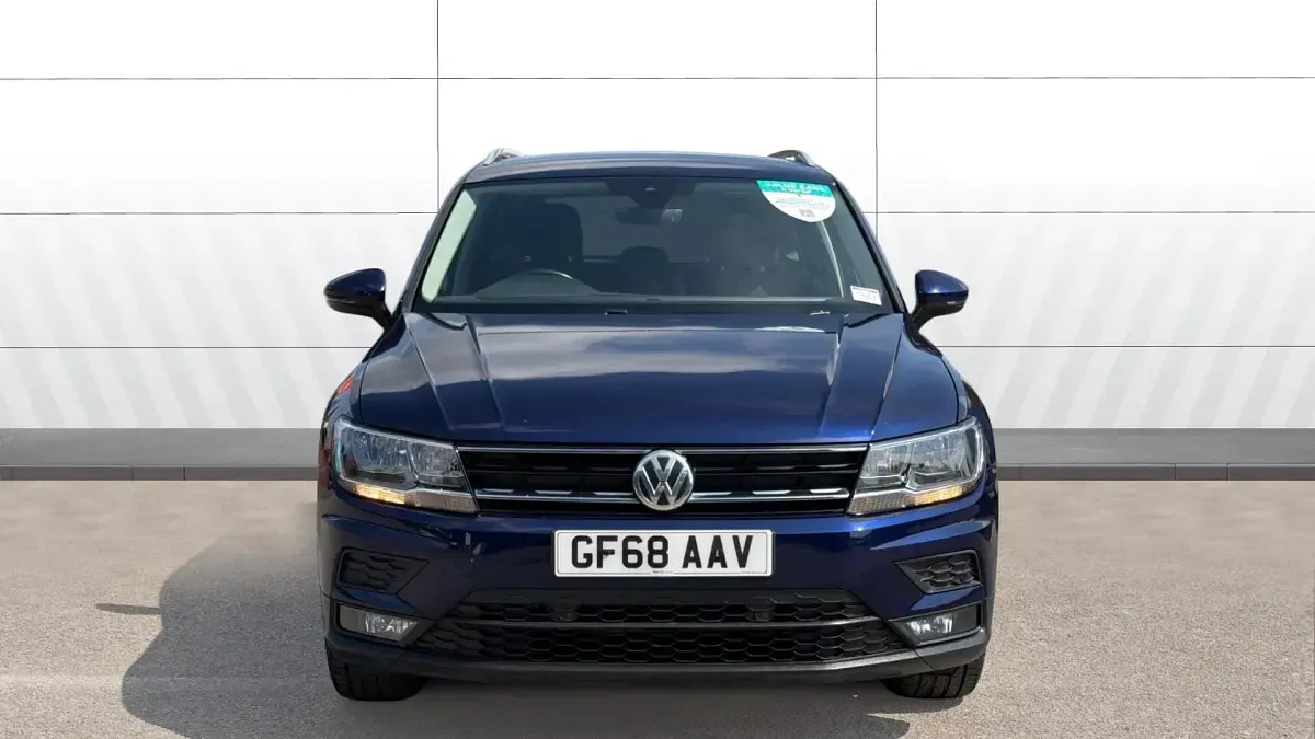 Used VW Tiguan SE 125 HP (91 kW) 2018 Blue SUV