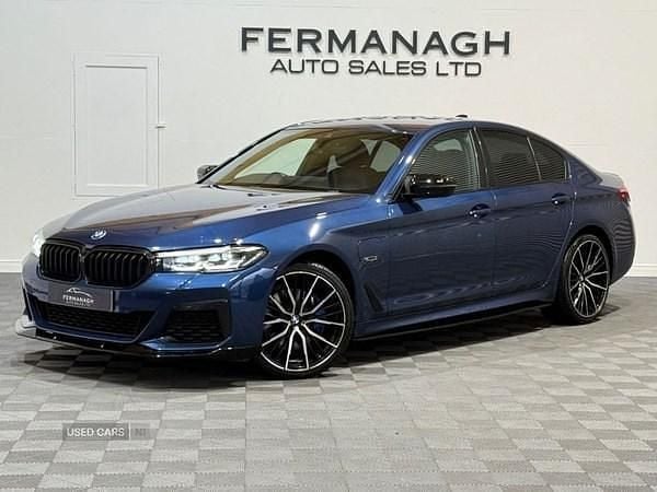 Used BMW 530e M Sport 2022 Blue Sedan