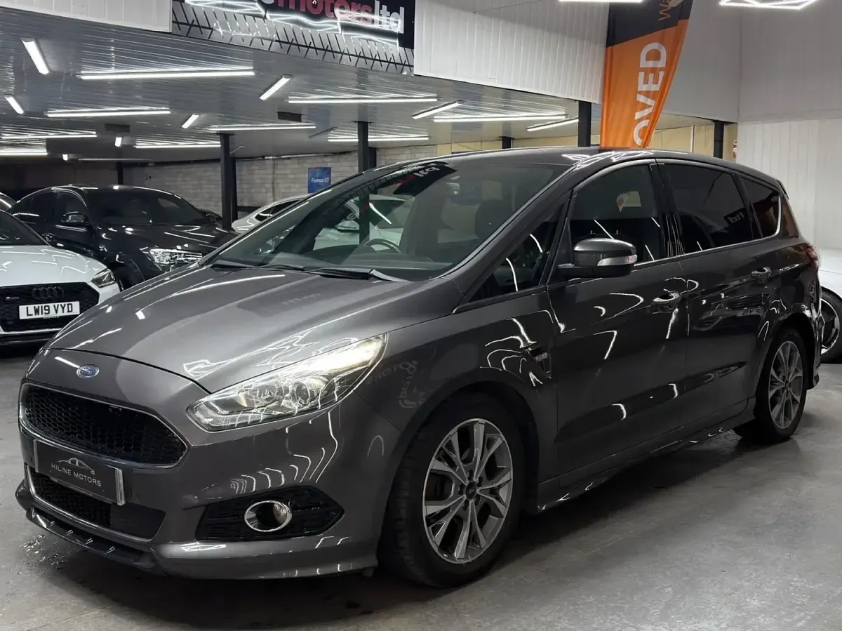 Begagnad Ford S-MAX ST-Line 180 HK (132 kW) 2018 Grå Minibuss