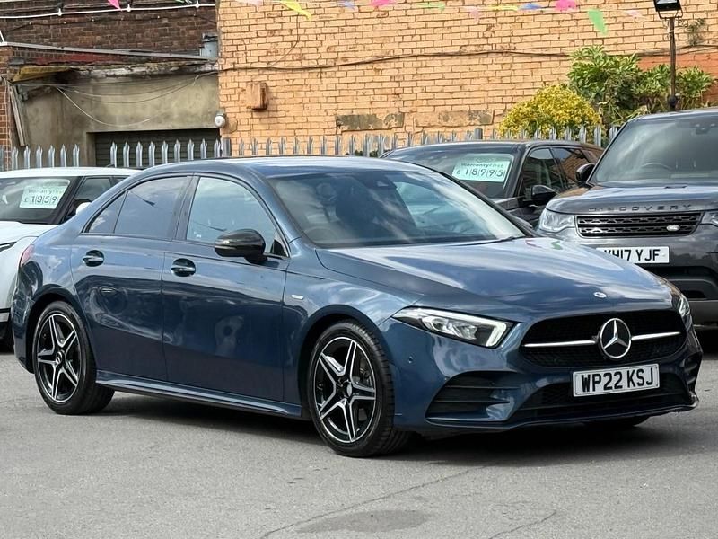 Blue Used 2022 Mercedes A180 Executive Sedan | £16,840 (Good price) - Image 1/4