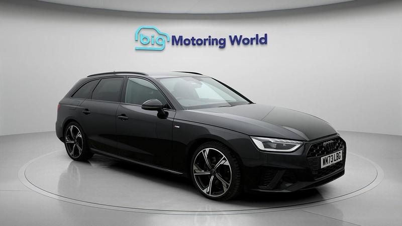 Black Used 2024 Audi A4 Black Edition Estate | £27,100 (Fair price) - Image 1/4