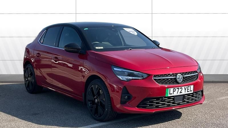Used Vauxhall Corsa-e Ultimate 100 kW (136 HP) 2023 Red Hatchback