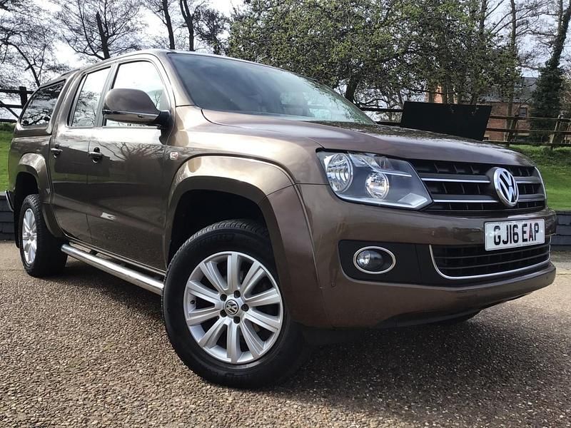Used VW Amarok Highline 180 HP (132 kW) 2016 Brown Pickup