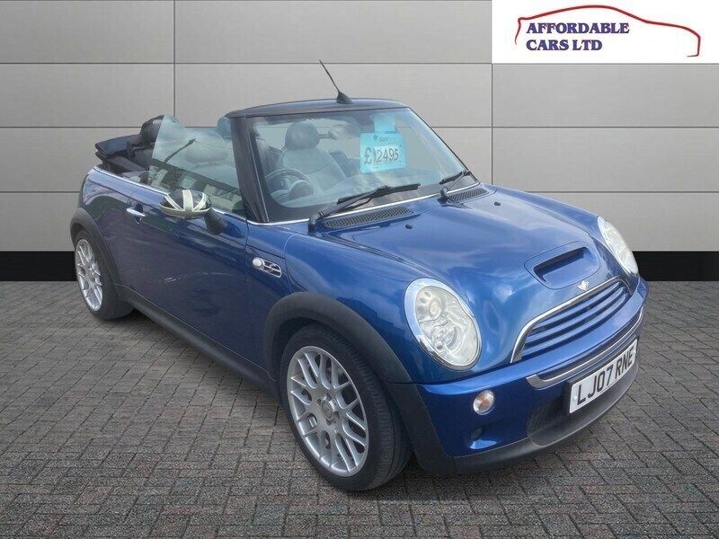 Blue Used 2007 Mini Cooper S Cabriolet Cabriolet | £2,495 (Fair price) - Image 1/4