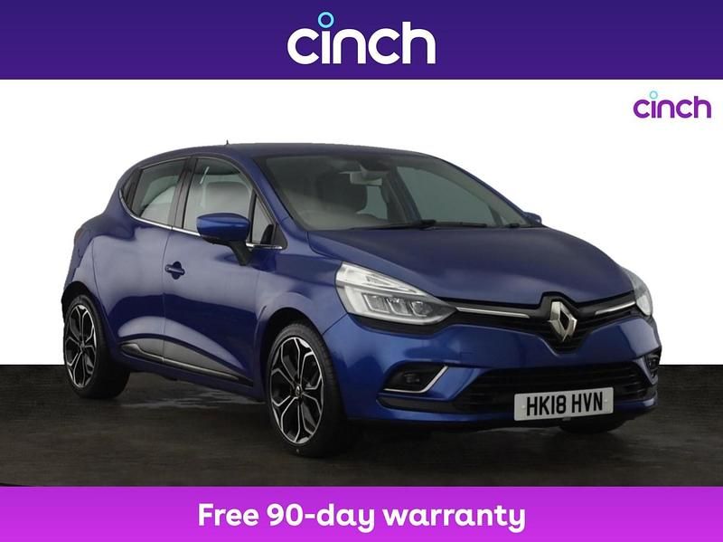 Blue Used 2018 Renault Clio IV Signature Hatchback | £9,599 (Expensive) - Image 1/3