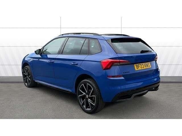 Used Skoda Kamiq Monte Carlo 110 HP (80 kW) 2023 Blue SUV