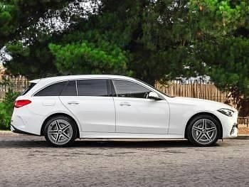 Used Mercedes C300 AMG Line Premium Plus 313 HP (230 kW) 2024 White Estate