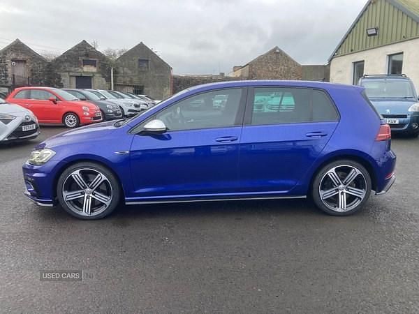 Used VW Golf VII R 310 HP (228 kW) 2018 Blue Hatchback