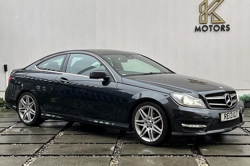 Black Used 2013 Mercedes C180 AMG Coupe | £6,300 (Fair price) - Image 1/1