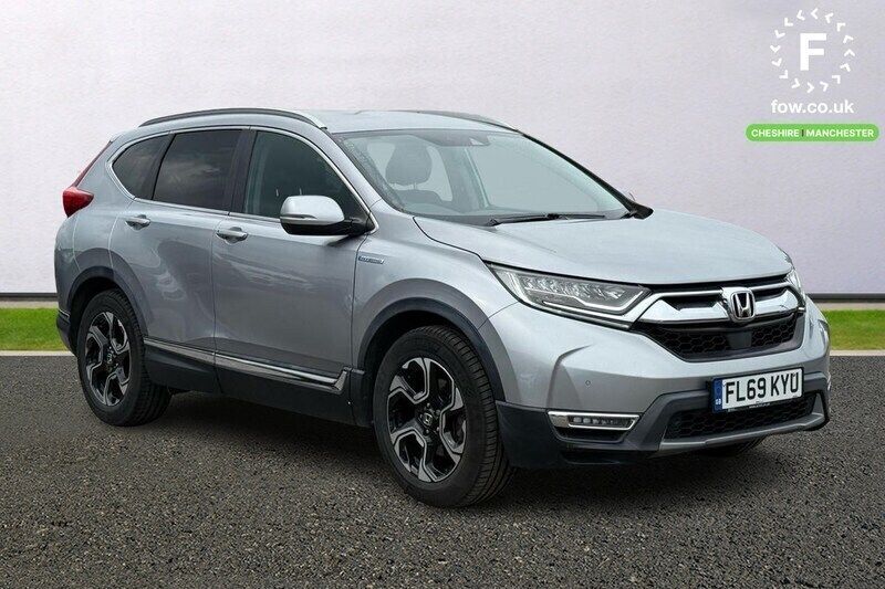 Silver Used 2019 Honda CR-V Hybrid SUV | £19,099 (Good price) - Image 1/4