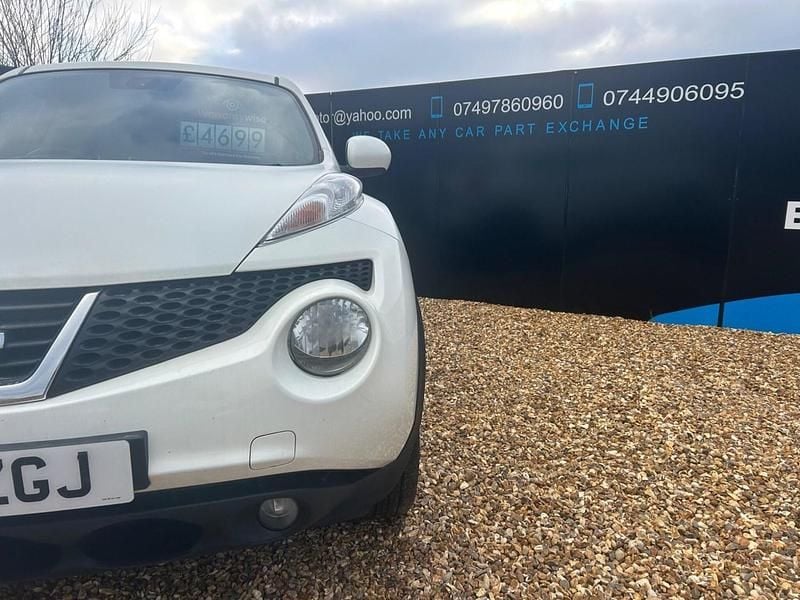 Used Nissan Juke Tekna 2013 White SUV