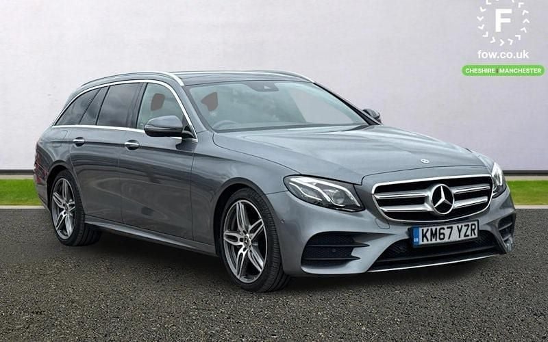 Grey Used 2018 Mercedes E220 AMG Line Premium Plus Estate | £20,399 (A bit pricey) - Image 1/4