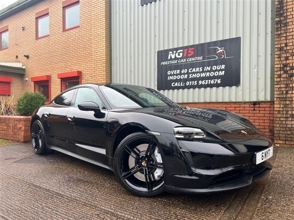 Black Used 2022 Porsche Taycan Sedan | £54,990 (Good price) - Image 1/1