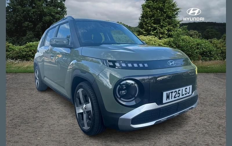 Green Used 2025 Hyundai Inster Hatchback | £19,299 (Fair price) - Image 1/4