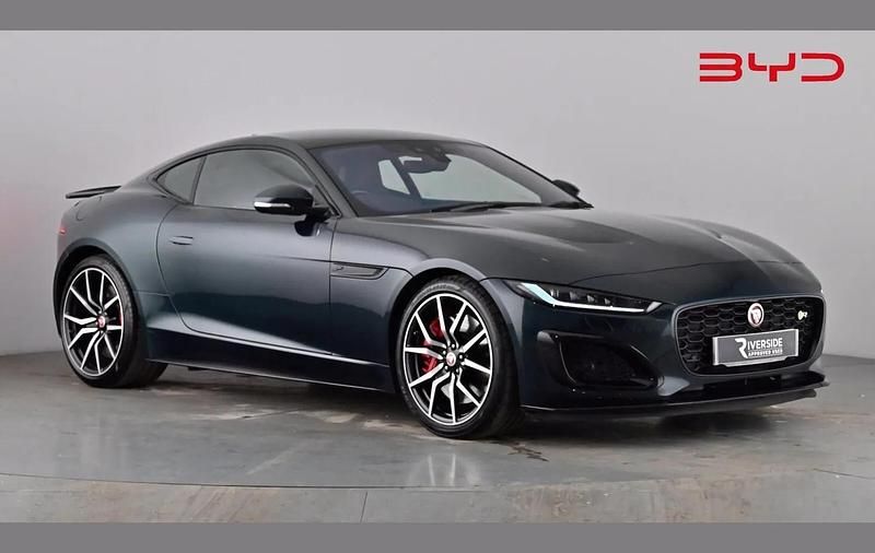 Used Jaguar F-Type R 575 HP (422 kW) 2021 British racing green Coupe