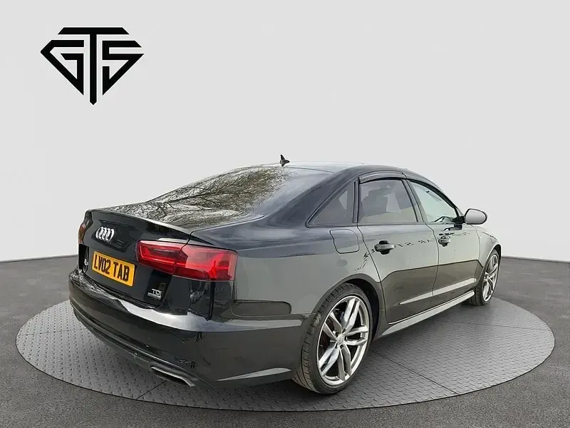 Used Audi A6 Black Edition 190 HP (139 kW) 2017 Black Sedan