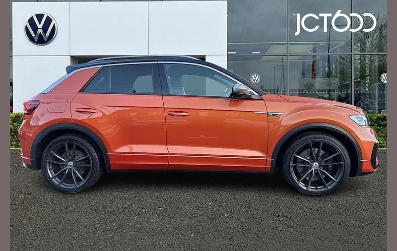 Used VW T-Roc R 300 HP (220 kW) 2020 Orange SUV