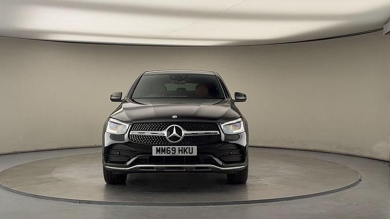 Used Mercedes GLC300 AMG line 2019 Obsidian black Coupe