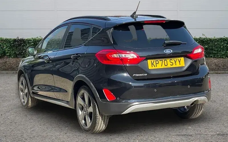 Used Ford Fiesta Active 125 HP (91 kW) 2020 Black Hatchback
