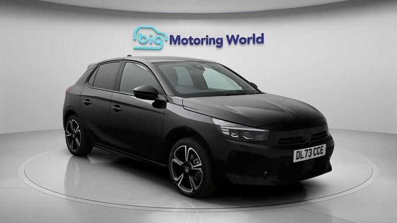 Used Vauxhall Corsa Ultimate 131 HP (96 kW) 2023 Black Hatchback