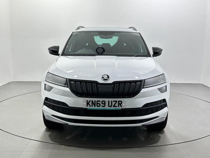 Used Skoda Karoq SportLine 150 HP (110 kW) 2019 White SUV