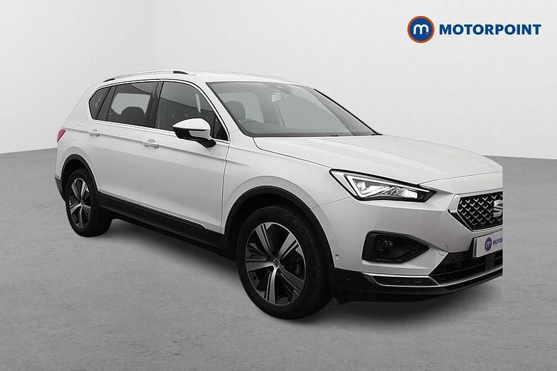 White Used 2021 Seat Tarraco XCELLENCE SUV | £19,699 (Fair price) - Image 1/4