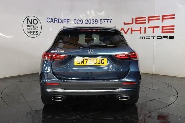 Used Mercedes GLA200 AMG line 163 HP (119 kW) 2022 Blue SUV