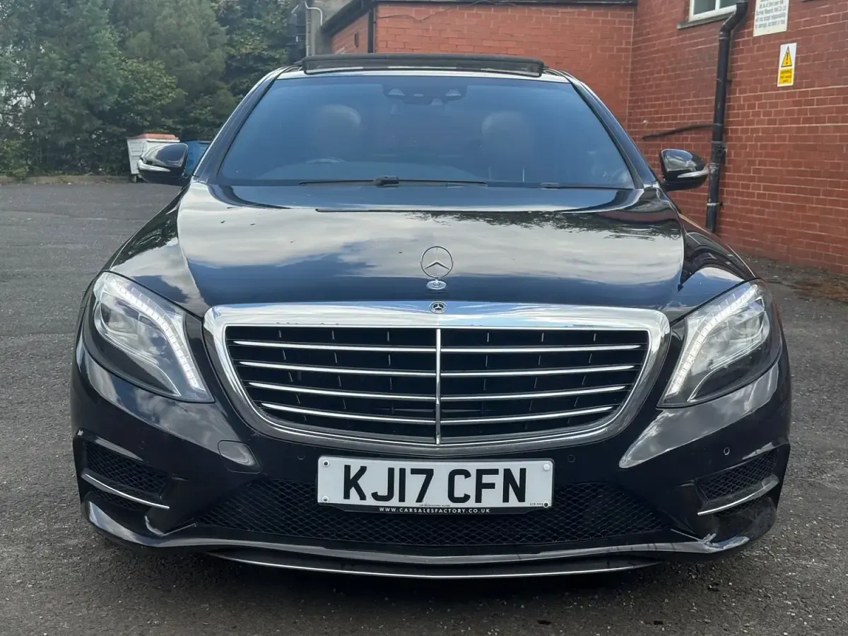 Used Mercedes S350 AMG line 2017 Black Sedan