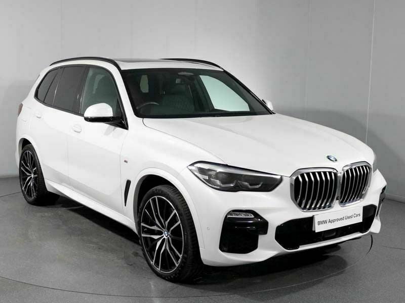 White Used 2019 BMW X5 M Sport SUV | £38,495 (Fair price) - Image 1/4