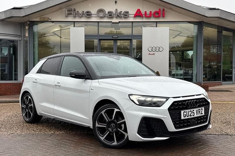 White Used 2025 Audi A1 Sportback Black Edition Hatchback | £26,490 (Fair price) - Image 1/3